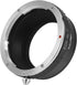 Haoge Manual Lens Mount Adapter for Canon EOS EF EFS Lens to Leica L Mount Camera, Compatible with Various Models