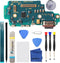 Charging Port Replacement Kit for Samsung Galaxy S24 Ultra SM-S928U, USB Flex Dock Connector with Tools
