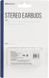 Vivitar Wired Stereo Earbuds, White, NIL8001