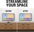 Sanus SASP1-B1 Streaming Media Player Mounting Bracket Hides Most Small Devices Up to 3 lbs. Behind Your TV - Apple TV