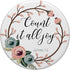 Count It All Joy James 1:2 Christian Bible Verse Quotes Gift PopSockets Standard PopGrip