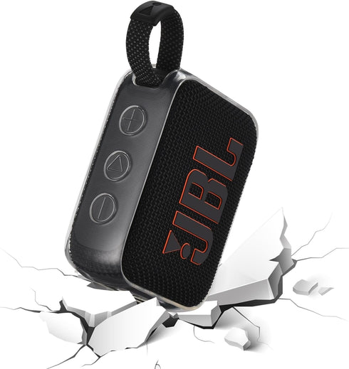 Silicone Cover for JBL GO 4 Bluetooth Speaker, Portable Mini Bluetooth Speaker Case
