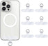 Phone Lanyard Patch Pad, 6Pcs Universal Phone Tether Tab Connector with Metal Ring for Cellphones Safety Drop