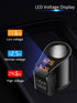 LIHAN Cigarette Lighter Socket Adapter, Car Charger QC3.0, 12V/24V Outlet Plug Splitter with Multi USB Ports