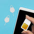 200 INOOMP Pcs Sim Card Ejector Pins Mobile Phone Card Removal Tool Stainless Steel Tray Opening Pin for Smartphone