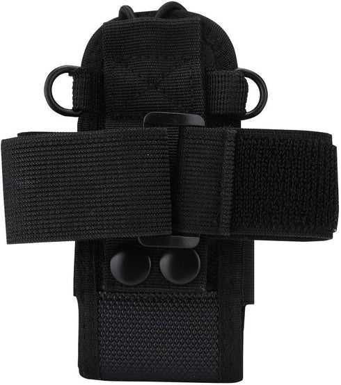 Wendry Arm Bag for Walkie Talkie - Lightweight Nylon Bag Suitable for Most Walkie Talkies, Black