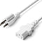 THE CIMPLE CO 15 FT - 3 Prong AC Power Cable for Computer, Medical, Server,