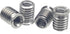 Stainless Steel 1/4"-20 Female to 3/8"-16 Male Screw Adapter, 4 Pieces, 12.5mm Height
