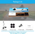 Motorcycle Helmet Wireless Bluetooth Headset - Slim 0.27 inches Headphones with Microphone Sound System for Helmets