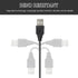 USB to DC Power Charging Cable with 12pcs DC Barrel Jack Universal Laptop Power Adapter Tips, USB 2.0 to DC