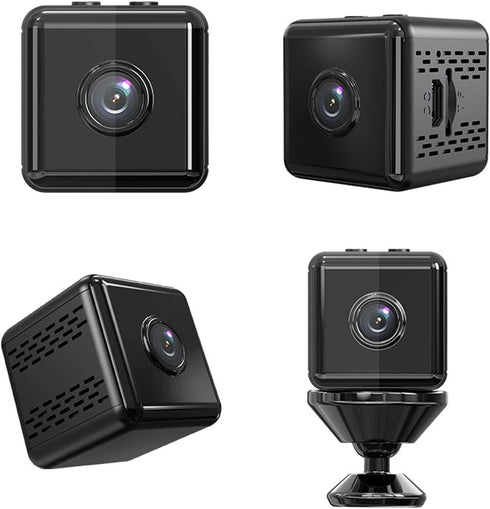 Mini Camera, Home Security Cameras with Night Vision, Motion Detection, 1080p HD Video Recording