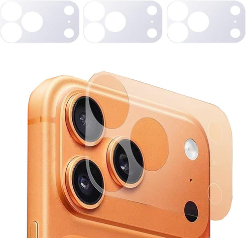 Selfdefine 3 Pack Camera Protector Hollow Lens Film Matte Scratch Resistance Guard Protectors