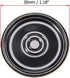 uxcell 0.5W 8 Ohm Micro Internal Speaker Magnet Loudspeaker 30mm Dia 6pcs