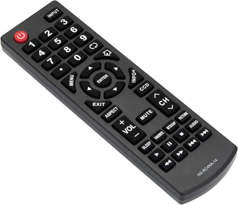 NS-RC4NA-14 Remote Control Replacement for Insignia LED LCD TV Models NS-19ED200NA14, NS-22E400NA14