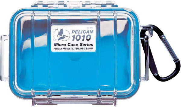 Pelican 1010 Micro Case, Blue/Clear