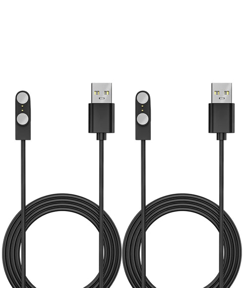 Ortizan 2 Pack Magnetic Charging Cable for I10 Open Ear Wireless Bluetooth Headphones