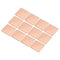 MECCANIXITY Heatsink Copper Pad Shim, 20mm x 20mm x 0.8mm Thermal Conductive Heat Sink for Electronic Chip Cooling,