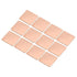 MECCANIXITY Heatsink Copper Pad Shim, 20mm x 20mm x 0.8mm Thermal Conductive Heat Sink for Electronic Chip Cooling,