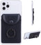 Credit Card Holder for Back of Phone, Ultra-Slim Stick on Wallet with RFID Blocking Ring Stand