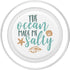 grafikGear The Ocean Made Me Salty Funny Inspirational Beach Quote PopSockets PopGrip for MagSafe