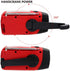 FM/AM/NOAA Weather Radio Mini Emergency Survival Hand Crank Solar Portable with 3 LED Flashlight