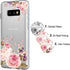 Case for Galaxy S10e 5.8 Inch, Slim Shockproof Clear TPU Floral Protective Case Cover for Samsung Galaxy S10e