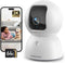 CINMOORE 3K Indoor Camera with 64GB Card, Human/Pet/Facial AI Detection, Dog/Cat/Pet Camera Indoor