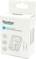 Kastar 4 Pack Battery and LCD Triple USB Charger for Ricoh DB-110, GR III, WG-6, G900 Digital Cameras