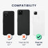 kwmobile Slim TPU Case for Google Pixel 4a, Protective Silicone Phone Cover - Pixie Green