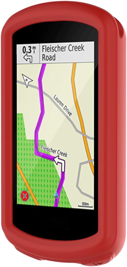 MOTONG Silicone Protective Case for Garmin Edge 1030 in Silicone Red