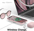 elago Magnetic Silicone Case for iPhone 12/12 Pro, Lovely Pink, Built-in Magnets, Compatible with MagSafe Accessories