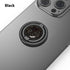 MonIdea Phone Grip, Phone Ring Holder Finger Kickstand, Foldable & Adjustable Double Metal Cell Phone Rings Gripper