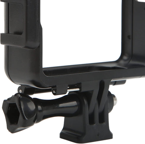 Fydun ABS Action Camera Housing Frame Case for Insta360 One R RS with Cold Shoe Bracket Accessories