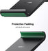 UGREEN Portable Cell Phone Stand for Desk, Adjustable Angle Holder, Compatible with iPhone 15 Pro Max, Mini, Black