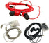 10FT 3 Pack Earbuds - 3.5mm Stereo Headset Earphones with 3 Meter Wired Extension for Live Streaming & Webcasting.