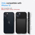 Spigen Slim Armor CS Case for iPhone 13 with Card Slot - Black