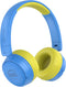 Contixo KB-5 Kids Headphones - Foldable Bluetooth Wireless Over The Ear Headphones for Kids - 85dB Volume Limited (Blue