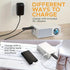 Amovfilm Mini Portable Mini Projector - HD Pico LED Projector Home Theater, Party & Outdoor Movies with HDMI/USB/AV