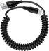 Coiled 3FT USB to USB C Car Charger Cord for iPhone 15/15 Pro/15 Pro Max/15 Plus, Fast Charging for Samsung Galaxy