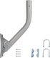 Heavy Duty Universal Adjustable Antenna Mount Pole(OD 1 11/16", Length 17 1/4"),