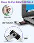 AGECASH A 128GB 1 Pack 2-in-1 3 .0 128GB AGECASH USB-C Dual Flash Drive | USB A + Type C Flash Drives USB C Thumb Drive