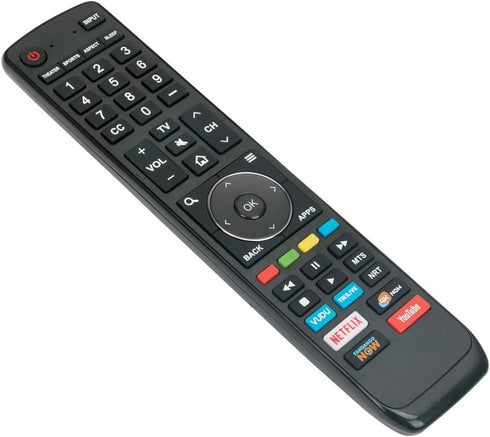EN3R39H Replacement Remote Control for Hisense TV Models 60H6080E, 60EU6070, 60H6408, 60H7408, H6E, H8E, 65R6E,