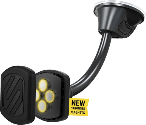 Scosche MXWDL Extra Strong MagicMount Magnetic Car Phone Holder, Cell Phone Mount with Extra Strength Magnet