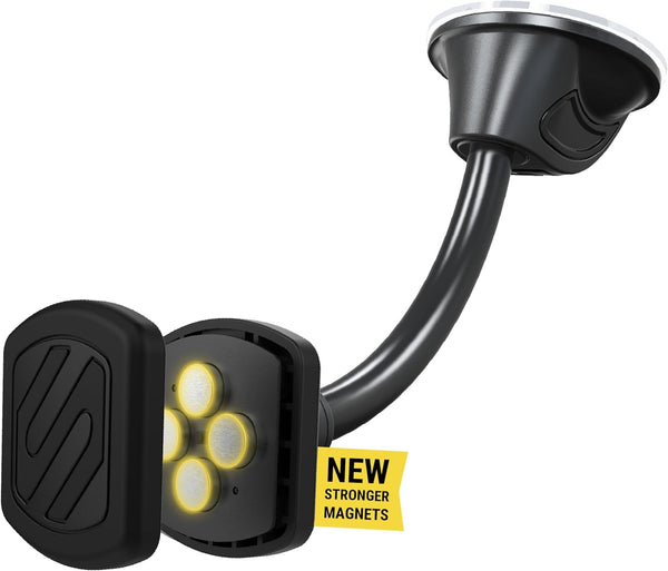 Scosche MXWDL Extra Strong MagicMount Magnetic Car Phone Holder, Cell Phone Mount with Extra Strength Magnet