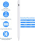 Stylus Pens for Samsung Galaxy Tab A9+/A8/A7 - Evach Capacitive Digital Pencil with 1.5mm Ultra Fine Tip, White