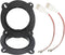 NuIth 6.5 Inch Front Door Speaker Bracket Adapter Wiring Harness for Select 2018-2023 Toyota