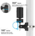 Camera Mount Pipe Mounting Bracket - For Stick Up Cam/Pro/Battery with Pan-Tilt, Ring Indoor Camera, Spotlight Cam