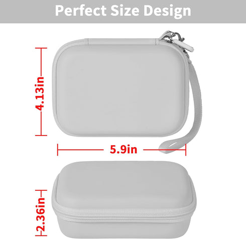 Case for Anker MagSafe Charger MagGo 3in1 Charging Station, 15W Wireless Magnetic Stand Storage for Apple Watch (White)