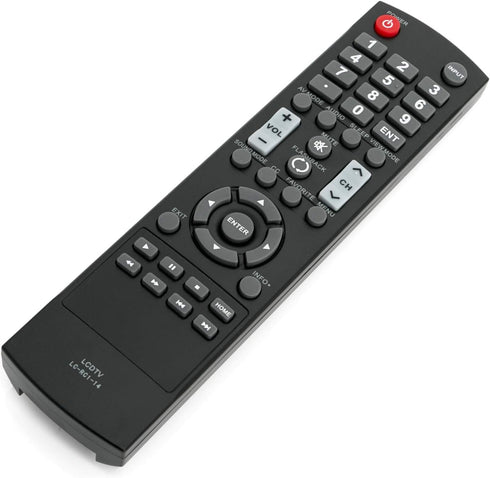 LC-RC1-14 Replacement Remote Control for Sharp TV Models LC-50LB150U, LC-32LB150U, LC-42LB261U, and More