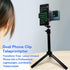 Teleprompter iPhone & Android, Double Phone Holder for Video Recording, Neewer Teleprompter Kit, The Collapsing Design Allows for Easy Storage and Transport